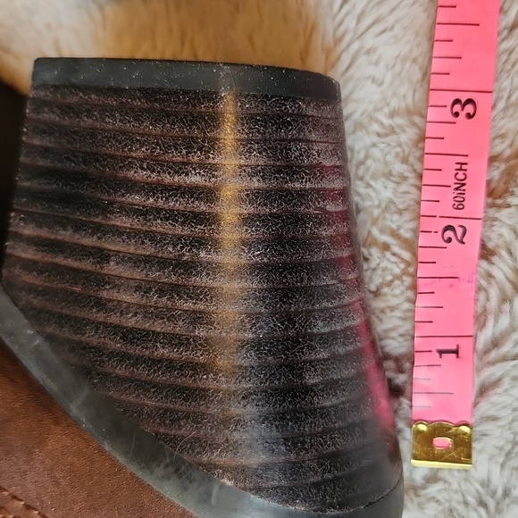 Lucky Brand Dark Brown Ankle Boots Heeled - Picture 10 of 16